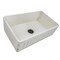 Nantucket Sinks 33-Inch Farmhouse Fireclay Sink with Shabby Straw Finish FCFS3320S-ShabbyStraw - alternate 2